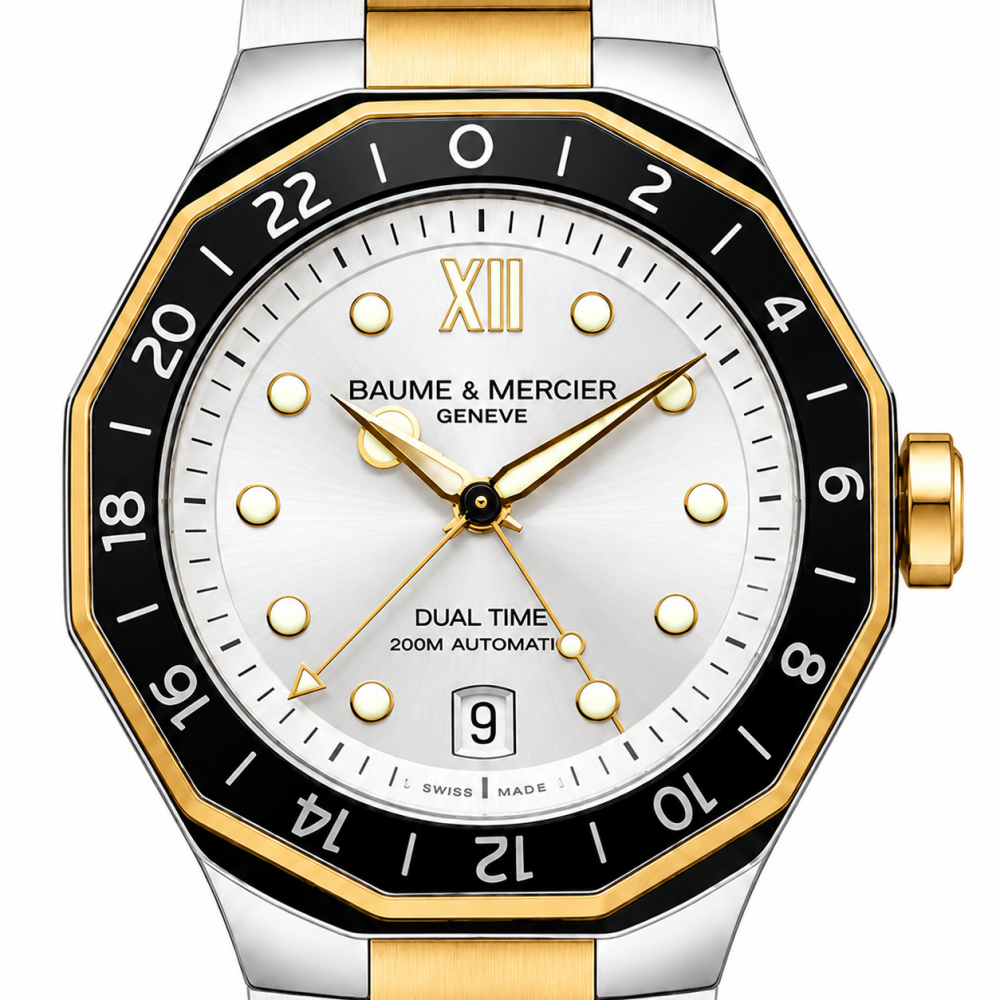 Baume & Mercier Riviera 40MM 65626 Two Tone Watch